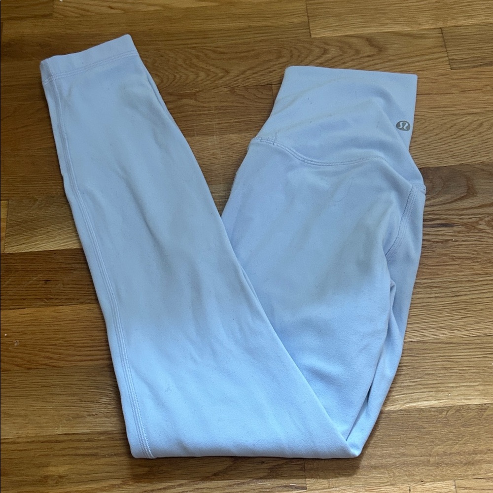 lululemon light blue align leggings